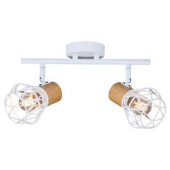 Спот осветително тяло 2хЕ27 бял FRODO 005092 VIVALUX