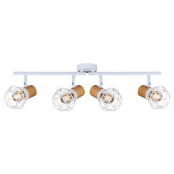 Spotleuchte 4xE27 weiß FRODO 005093 VIVALUX