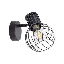 Спот осветително тяло 1хЕ14 черен MAYA 005030 VIVALUX