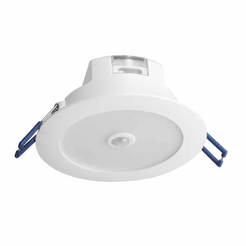 LED Панел със сензор за движение ф105 7W 600lm 4000K IP20 със захранване Dion