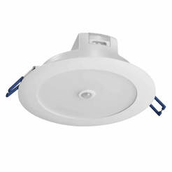 LED Панел със сензор за движение ф140 11W 1200lm 4000K IP20 със захранване Dion