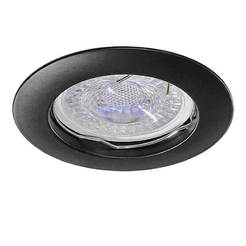 Луна за вграждане G5.3 12V MR16 IP20, черна RING SL514 VIVALUX