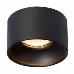 Recessed lamp Ø85mm G5.3 12V MR16 IP20, black POLLA SL513 VIVALUX