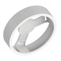 Рамка для наружной установки Ø190мм IP44 белая LEDVANCE