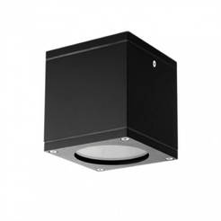 Луна 86x86 мм 1xGU10 IP65 Орел черный