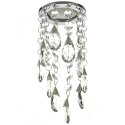 Einbaustrahler 1xGU10 IP20 DROPS Chrom EL 3073 CH EL BULGARIEN