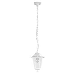 Garden lantern VELENCE 1xE27 IP43 White hanging RABALUX