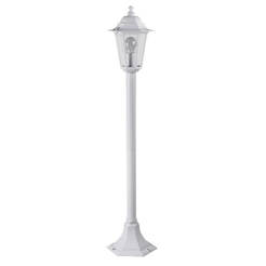 Garden lantern standing 105 cm 1xE27 IP43 white VELENCE