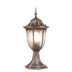 Tosca garden lantern standing H = 43 cm 1 x E27 IP44 antique brass