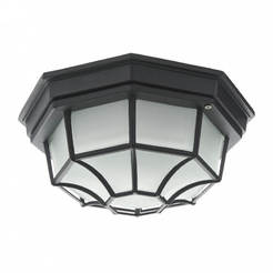 Garden ceiling Spider Ф 260mm, 1xE27, IP44, black