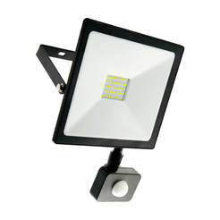 Floodlight with sensor, facade 50W 6400K IP44 25000h NYX LED