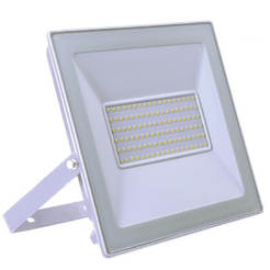 LED прожектор Trend - 100W, 8000lm, IP65, бял