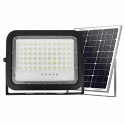 Solar LED floodlight with remote control 20W 3000lm 6500K IP66 LIGHTEX