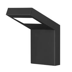 Garden wall light 10W IP54 4000K black, LED INDUO K