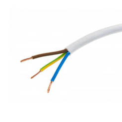 Захранващ кабел ШВПС 3x1 кв.мм. гъвкав многожилен за битови уреди