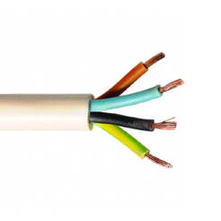 Захранващ кабел ШВПС 4x1.5 кв.мм. гъвкав многожилен за битови уреди