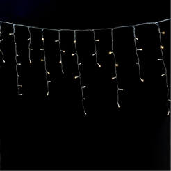 LED светещи висулки 36бр. 180LED 3000K IP44 4.2x0.6м със захранващ кабел 220V 722AM0022012 LIGHTEX