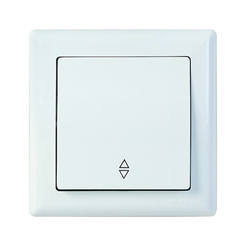 Deviator electric switch DARIA cx6 white MUTLUSAN