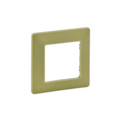 Decorative single frame-module for switches and sockets Lime VALENA LIFE LEGRAND