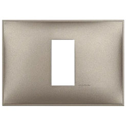 Рамка единична титан Classia Bticino италиански стандарт LEGRAND