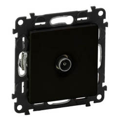 Механизъм ТV розетка 2400MHz Valena Life черен без рамка LEGRAND