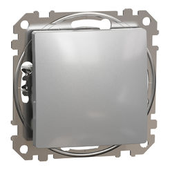 Механизъм ключ кръстат сх.7 алуминий Sedna без рамка SCHNEIDER ELECTRIC