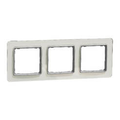 Рамка тройна бяло стъкло Sedna Elements SCHNEIDER ELECTRIC