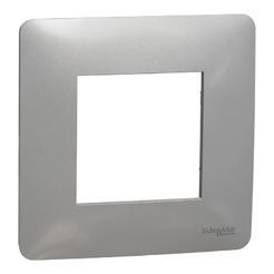 Рамка единична алуминий Unica Studio SCHNEIDER ELECTRIC