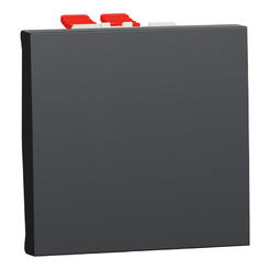 Механизъм ключ кръстат 10A Unica антрацит SCHNEIDER ELECTRIC