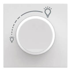 Димер ротативен L=5-300VA LED=5-200W Classia Bticino бял двумодулен LEGRAND