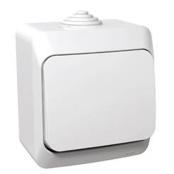 Крестообразный ключ Cedar plus 16A IP44 белый