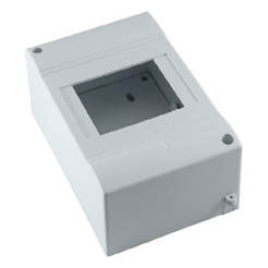 Apartment switchboard for surface mounting 4 elements IP30 MELOPLAM