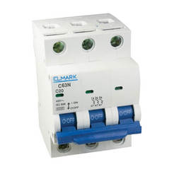 Circuit breaker 3P 40A 6KA