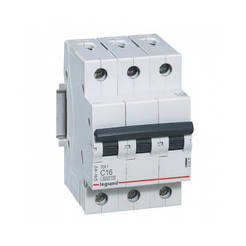 Circuit breaker 3P 16A 6kA RX3 curve C