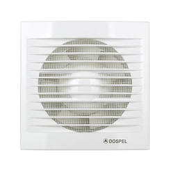 Bathroom fan with valve Ф120 STIL S DOSPEL