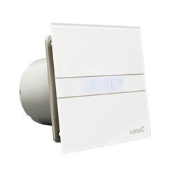 Вентилатор за баня с датчик за влага и таймер ф100 8W 115м3/ч 31dB  E-100 GTH CATA