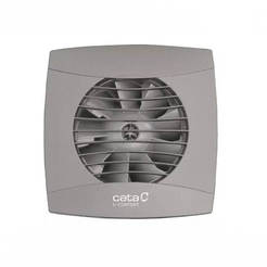 Вентилятор для ванной ф100 8Вт 110см3/ч 26дБ UC-10 STANDARD SILVER CATA