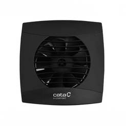 Вентилятор для ванной ф100 8Вт 110см3/ч 26дБ UC-10 STANDARD BLACK CATA