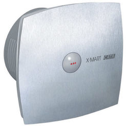 Вентилатор за баня Ø100мм 15W с клапа, X-Mart 10 Matic 98м3/ч 38dB инокс CATA