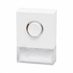 Bell button illuminated white