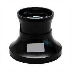 Wall straight socket PVC E27 black bakelite