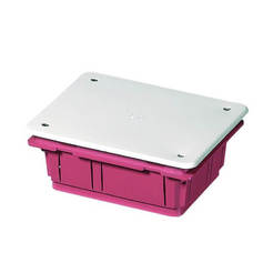 Junction box for concealed installation 92 x 92 x 45 mm