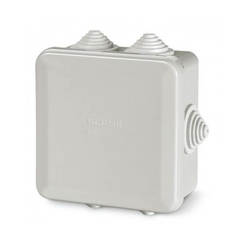 Junction box for outdoor installation - 100 x 100 x 50 mm, IP55, CUBOX