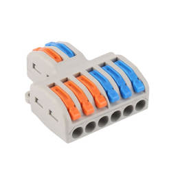 Разклонителна клема 2вх/2изх 0.5-2.5 мм²; 0.5-4 мм² до 250V 32A(40) 12093 D-IL