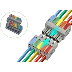Terminal block, socket type 0.5-2.5 mm²; 0.5-4 mm² up to 250V 32A 2pcs/pack D-IL