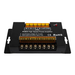 Усилвател за RGB лента 480W-960W 12V-24V 4x10A LIGHTEX