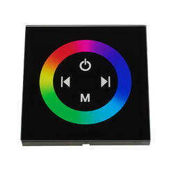 Touch контролер за RGB лента за вграждане DC 12V-24V/ 144-288W 3x4A LIGHTEX