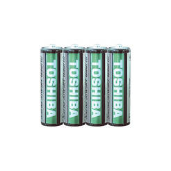 Battery AA R6U 4 pieces/shrink TOSHIBA