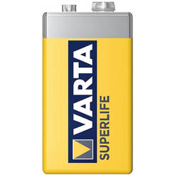 Цинкова батерия R22 9V SUPERLIFE  VARTA