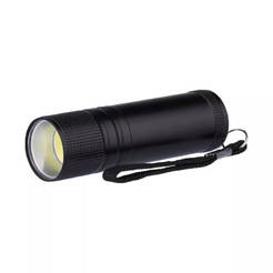 Фенер Cob LED 3W+3xAAA 100lm, удароустойчив EMOS